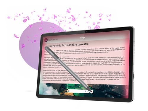 Lenovo Idea Tab - Display 11" 2.5K (2560x1600) IPS 500nits 90Hz - CPU MediaTek Dimensity 6300 - RAM 8GB - Memoria 128GB UF