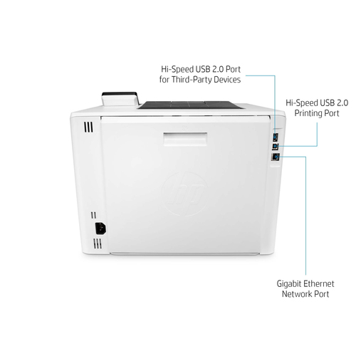 HP Color LaserJet Enterprise M455dn. Print technology: Laser, Colour. Number of print cartridges: 4, Maximum duty cycle: 5