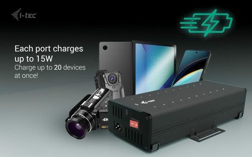 i-tec USB Hub - USB 3.2 (Gen 1) Type C - 640 MB/s, 60 MB/s - Desktop - Desktop - 20 Total USB Port(s) - PC