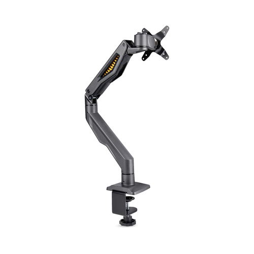 StarTech.com Mounting Arm for Monitor, Display - Black - Landscape/Portrait - TAA Compliant - Height Adjustable - 1 Displa