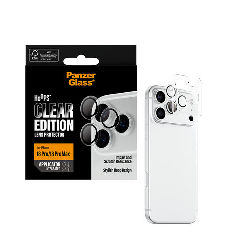 PANZERGLAS HOOPS CAMERA LENS IPHONE 18 PRO/18 PRO MAX TRP