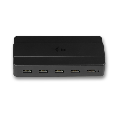 i-tec USB 3.0 Charging HUB 7 Port + Power Adapter. Host interface: USB 3.2 Gen 1 (3.1 Gen 1) Type-B, Hub interfaces: USB 3