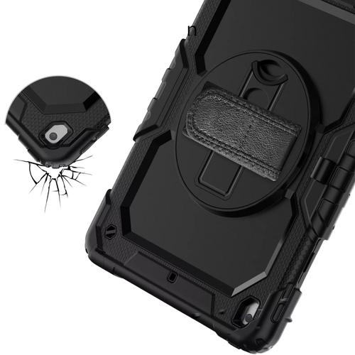 DEQSTER Robust Hülle für Apple iPad (10. Generation) Tablet - Schwarz - 27,7 cm (10,9 Zoll) Maximale unterstützte Bildschi