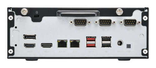 Shuttle XPC slim Barebone XH810 - S1851, Intel H810, 1xDP, 2xHDMI, 3x COM (RS232) , 2x Intel LAN,2x2.5", 8x USB, 3x M.2, 2
