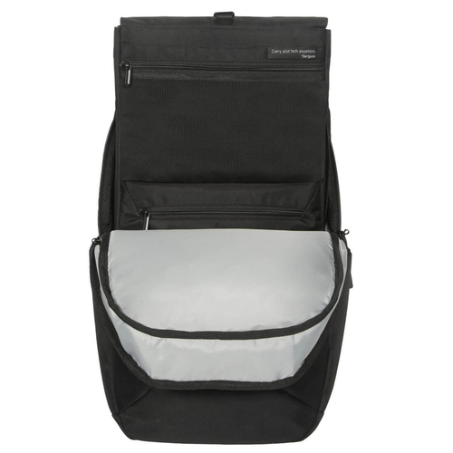 Targus Work+ TBB657GL Carrying Case (Backpack) for 33 cm (13") to 40.6 cm (16") Notebook - Black - Plastic Body - Fabric I
