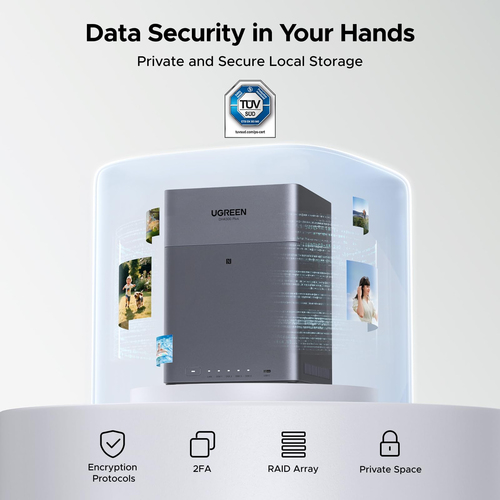 Ugreen DH4300 Plus. Type: NAS. Chassis type: Mini Tower. Device class: Home & Home Office. Processor frequency: 2.4 GHz. I