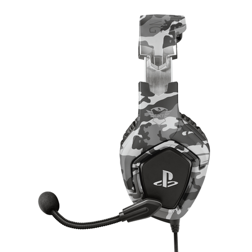 Trust Forze 488 Kabel Kopfbügel Stereo Gaming Headset - Grau - Binaural - Ohrumschließend - 20 Hz bis 20 kHz Frequenzgang 