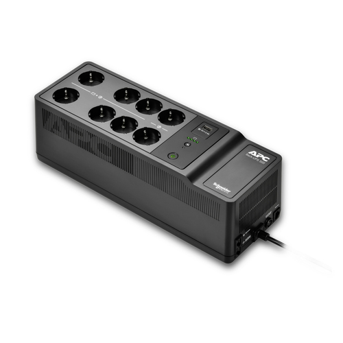 APC by Schneider Electric Back-UPS Standby UPS - 500 VA/300 W - Floor/Wall Mountable - 2.65 Minute Stand-by - 230 V AC Inp