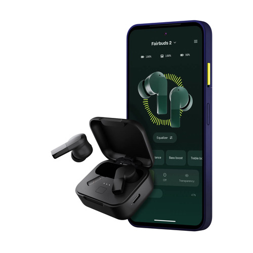 Fairphone Fairbuds 2 Horizon Black. Product type: Headset. Connectivity technology: Wireless, Bluetooth. Recommended usage