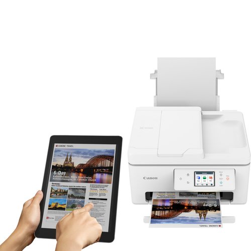 Canon PIXMA TS7750I Wireless Inkjet Multifunction Printer - Colour - Cloud/Copier/Printer/Scanner - 1200 x 1200 dpi Print 