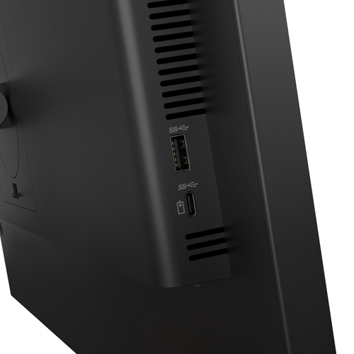 Lenovo ThinkVision T27Q-40 27" Class WQHD LED Monitor - 16:9 - Eclipse Black - 68.6 cm (27") Viewable - In-plane Switching