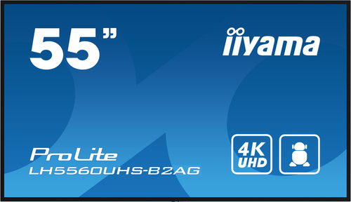 LCD Ecrans à affichages dynamiques iiyama ProLite LH5560UHS-B2AG 1386,84 mm - 24 Heures/7 Jours Operation - Vertical Align