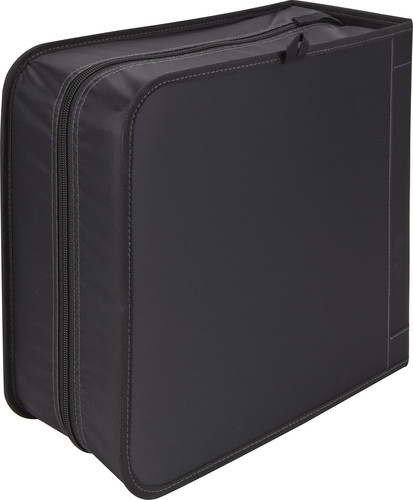 Case Logic CDW-320 BLACK Optical Disc Case - Wallet - Nylon - Black - 336 CD/DVD