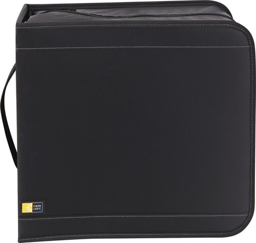 Case Logic CDW-320 BLACK Optical Disc Case - Wallet - Nylon - Black - 336 CD/DVD