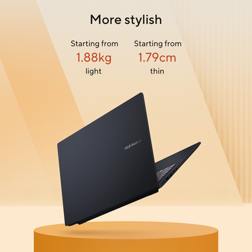 ASUS Vivobook 16 M1607KA-MB5NDW Copilot+ PC. Product type: Laptop, Form factor: Clamshell. Processor family: AMD Ryzen™ AI