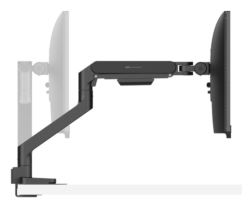 BenQ Ergo Montagearm für Monitor - Schwarz - Höhenverstellbar - 1 Unterstützte(r) Display(s)Bildschirmgröße: 43,2 cm bis 1