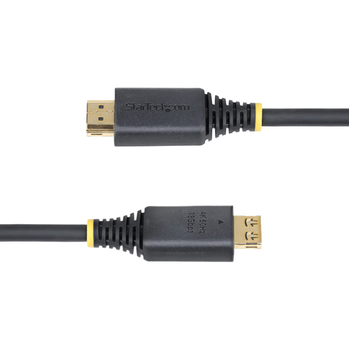 StarTech.com 3m (10ft) High Speed HDMI Cable with Gripping Connectors, 4K 60Hz/1440p 144Hz, 18Gbps, UHD HDMI Cord, TPE Jac