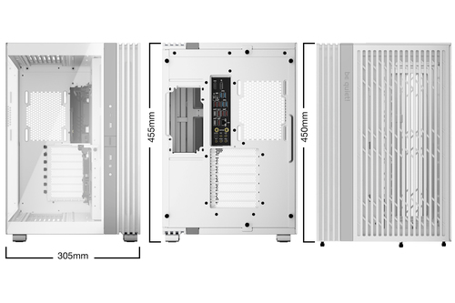be quiet! LIGHT BASE 600 DX White. Formfaktor: Midi Tower, Typ: PC, Produktfarbe: Weiß. Supported power supply form factor