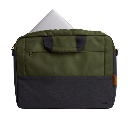 Trust Lisboa Tasche für 39,6 cm (15,6 Zoll) bis 40,6 cm (16 Zoll) Notebook, Tablet, Zubehör - Grün - Polyoxymethylen (POM)