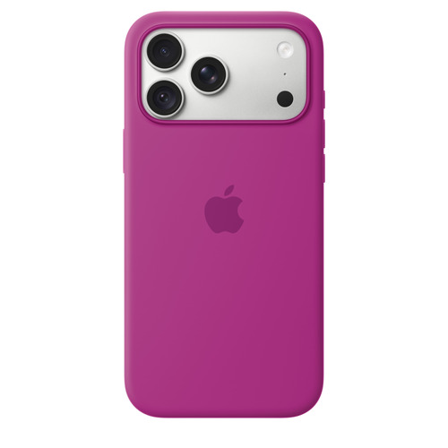 iPhone 18 Pro Max Silicone Case with MagSafe - Magenta