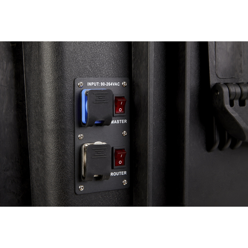 DEQSTER Transportkoffer für Innen, Outdoor, iPad, Tablet, iPad Air, iPad Pro - External Dimensions: 508 mm Breite x 355 mm