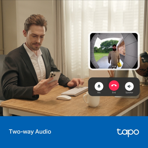 Tapo D205 Klingel mit Videoanlage - Kabellos - Wireless LAN