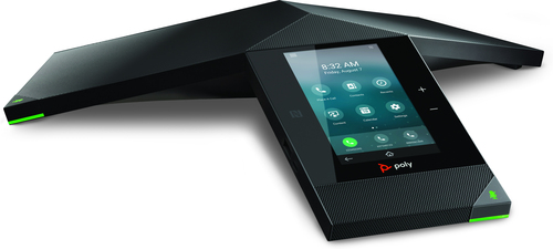 HP Poly Trio 8800 IP Conference Phone and PoE-enabled. Product type: IP conference phone, Product colour: Black, Display d
