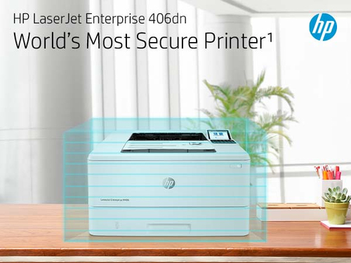 HP LaserJet Enterprise M406dn - Desktop Kabel Laserdrucker - Monochrom - 40 ppm Monodruck - 1200 x 1200 dpi Druckauflösung