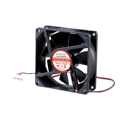 StarTech.com 80x25mm Dual Ball Bearing Computer Case Fan w/ LP4 Connector - System fan kit - 80 mm - 80 mm - 3000 rpm Dual