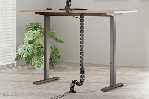 Neomounts ADS06-132BL Cable spine - magnetic fixture - universal. Type: Cable guide, Purpose: Desk, Product colour: Black.