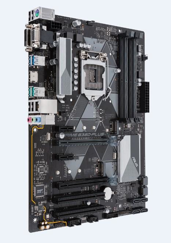ASUS PRIME B360-PLUS. Processor manufacturer: Intel, Processor socket: LGA 1151 (Socket H4), Compatible processor series: 