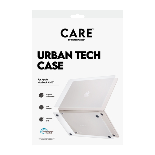 PanzerGlass CARE™ by ® Case Transparent Macbook Air 15'' M2 | M3 | M4. Etui-Typ: Cover, Kompatibilität: Apple - Macbook Ai