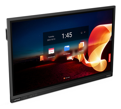 Lenovo ThinkVision T65 1651 mm 4K UHD LCD Collaboration Display - Cortex A73 - 4 GB - Infrared (IrDA) - Touchscreen - 16:9
