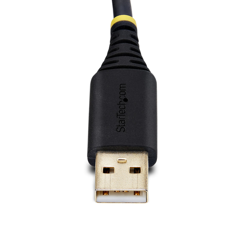 StarTech.com 1P10FFC-USB-SERIAL. Produktfarbe: Schwarz, Kabellänge: 3 m, Anschluss 1: USB Typ-A. Verpackungsbreite: 220 mm