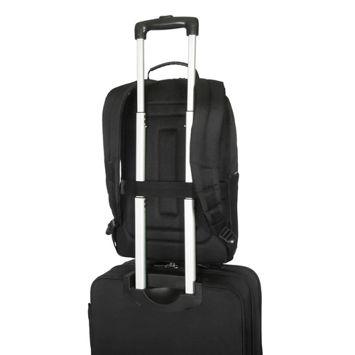 Targus Classic CN600GL Carrying Case (Backpack) for 38.1 cm (15") to 40.6 cm (16") Notebook - Black - Water Resistant, Imp