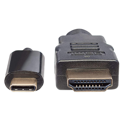 Manhattan USB-C to HDMI Cable, 4K@30Hz, 2m, Black, Male to Male, Three Year Warranty. Cable length: 2 m, Connector 1: USB 
