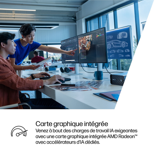 HP Z2 Z2MiniG1a RAIMP395 - Workstation - 128 GB. Processor frequency: 3 GHz, Processor family: AMD Ryzen AI Max+ PRO, Proc