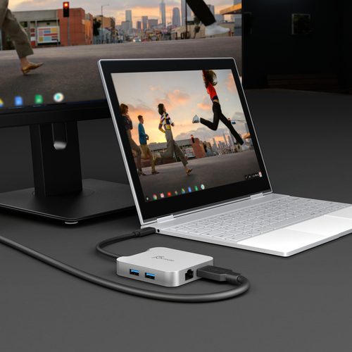 j5create Elite JCD391-N 5 Anschluss(e) USB-Typ C Docking Station für Notebook, Tastatur, Maus, Flash-Laufwerk, Tablet, Sma