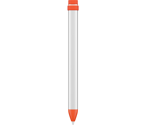 Logitech Crayon Stylus - Kapazitiv Unterstützter Touchscreen-Typ - Silikonkautschuk, Aluminium, PC/ABS-Kunststoff - Intens