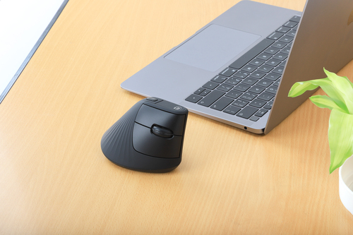 Manhattan Mouse - Radio Frequency - USB Type A - Optical - 6 Button(s) - Black - Wireless - 10 m - 2.40 GHz - 1600 dpi - S