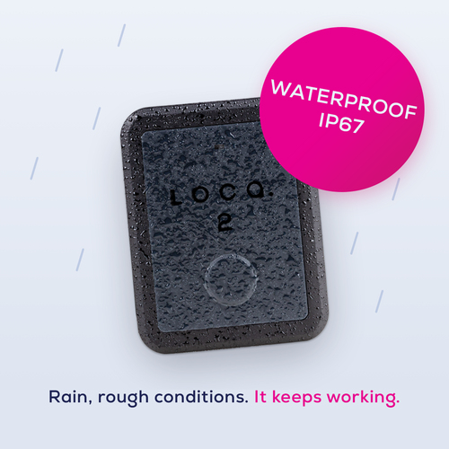 Nedsoft Loca 2 GPS tracker subscription-free with a replaceable battery pack - Subscription Licence