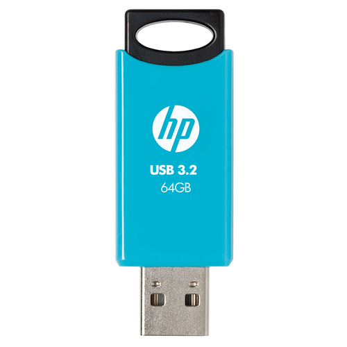 HP 712w. Capacity: 64 GB, Device interface: USB Type-A, USB version: 3.2 Gen 1 (3.1 Gen 1), Read speed: 120 MB/s. Form fac