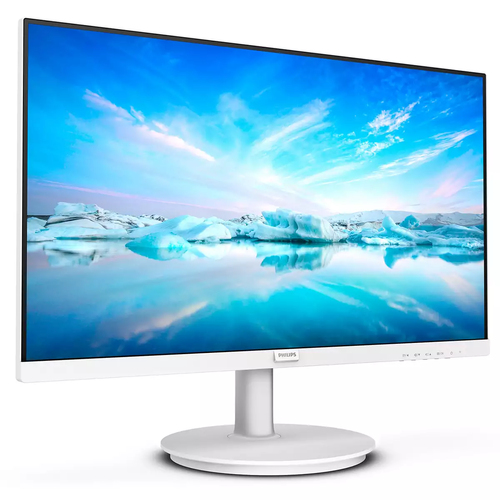 Philips V-line 271V8AW 27" Class Full HD LED Monitor - 16:9 - Textured White - 68.6 cm (27") Viewable - In-plane Switching