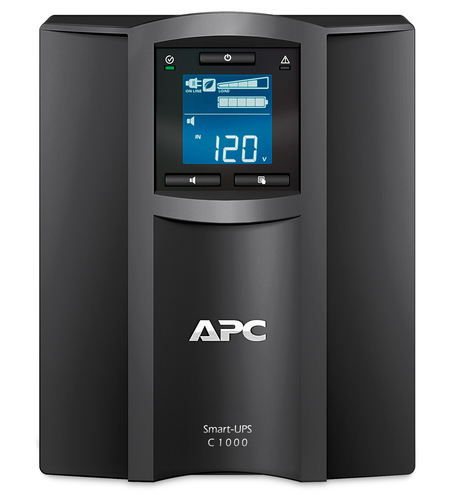 APC by Schneider Electric Smart-UPS Linha interativa UPS - 1 kVA/600 W - Torre - 3 Hora Recharge - 9.20 Minuto Stand-by - 