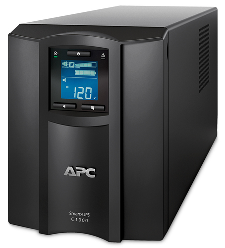 APC by Schneider Electric Smart-UPS Linha interativa UPS - 1 kVA/600 W - Torre - 3 Hora Recharge - 9.20 Minuto Stand-by - 