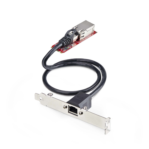 StarTech.com 2.5Gigabit Ethernet Adapter for Desktop Computer - 2.5GBase-T - Plug-in Card - M.2 - Full-Profile/Low-Profile