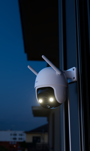 DK7 3MP H.265 H.264 20FPS FULL COLOR NIGHT VISION TWO-WAY TALK