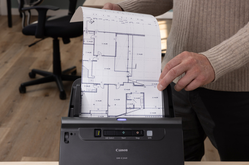 Canon imageFORMULA DR-C240 Document Scanner, duplex, scan to email | Ingram Micro