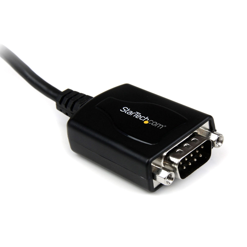 StarTech.com USB to Serial Adapter - Prolific PL-2303 - COM Port Retention - USB to RS232 Adapter Cable - USB Serial - 1 x