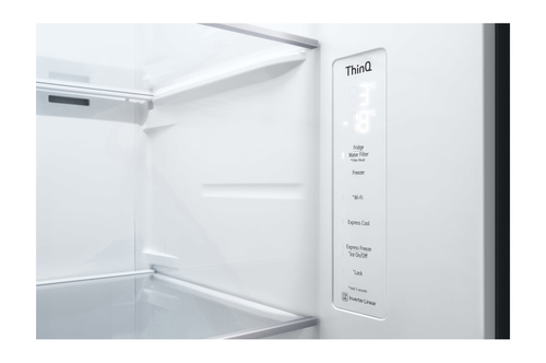Congelatore/Freezer LG InstaView GSGV80PYLD 635 L Combinato - Installazione libera - Argento - Digital Inverter Compressor